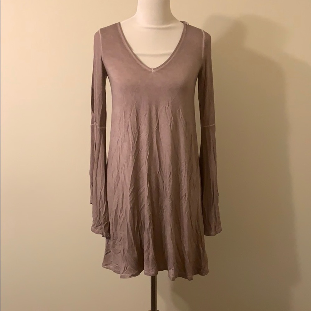 Open shoulder dress